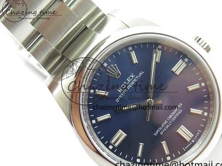 0101 UrbanChic Oyster Perpetual 36mm 126000 BP Best Edition Dark Blue Dial on SS Bracelet 2651